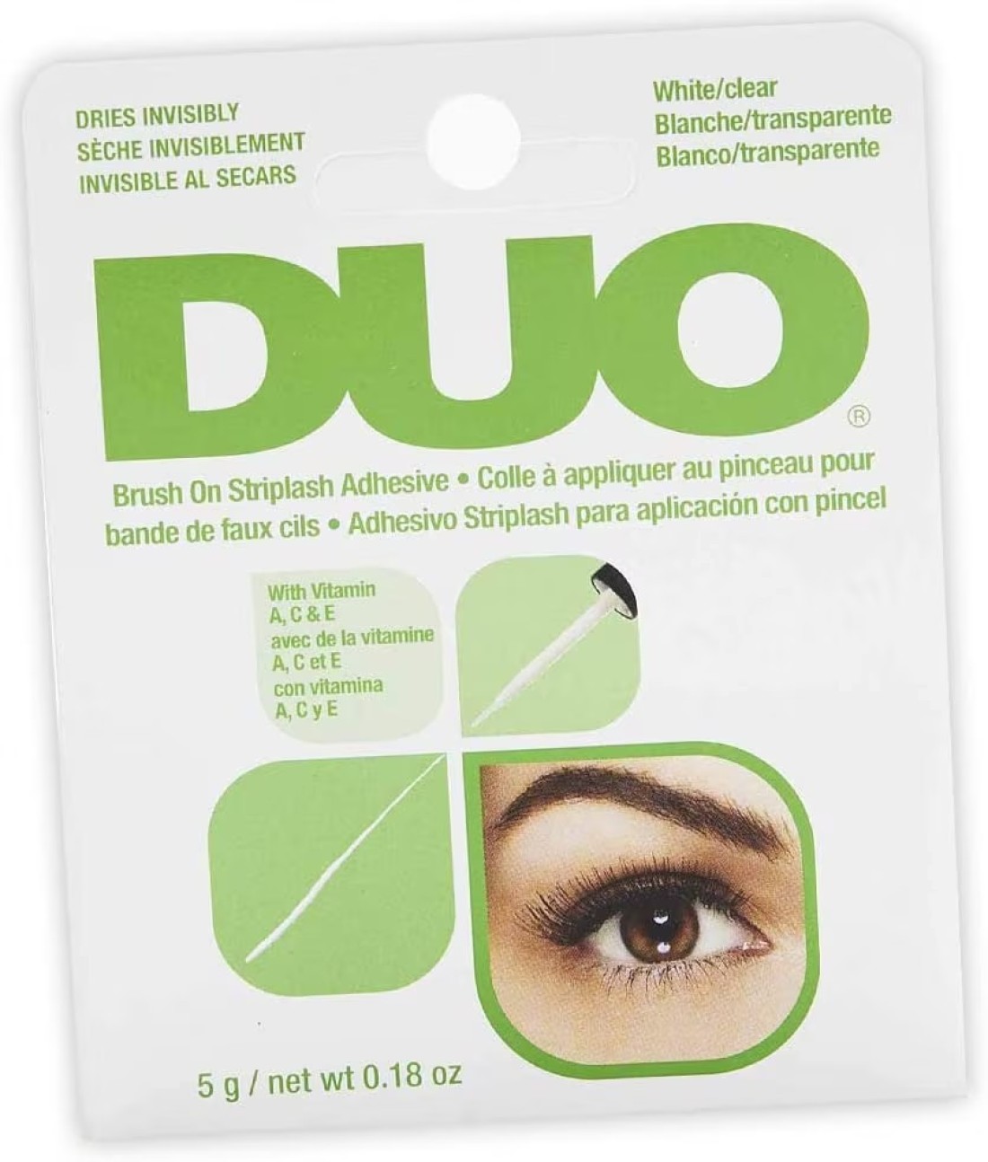 Duo Brush On Striplash Adhesive -White (5g)