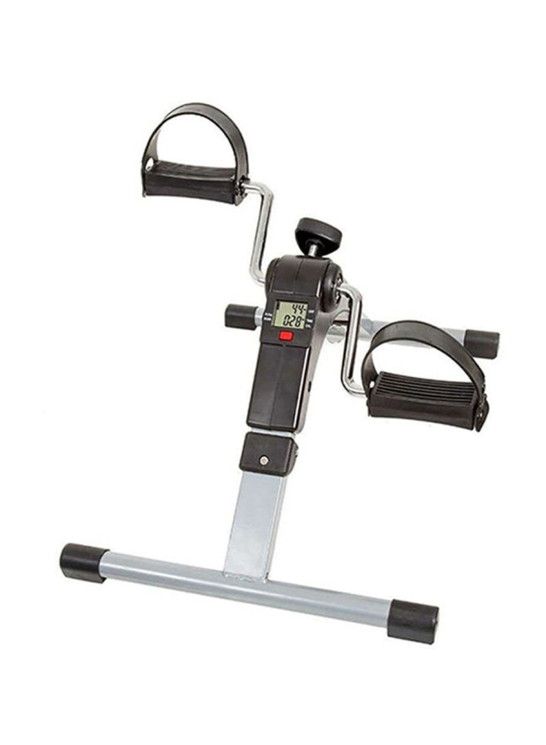 Generic Mini Exercise Bike With Digital Monitor Portable Exercise Bike Pedals Under Desk Mini Cycle Bike, For Legs And Arms Exerciser 50*41*28Cm