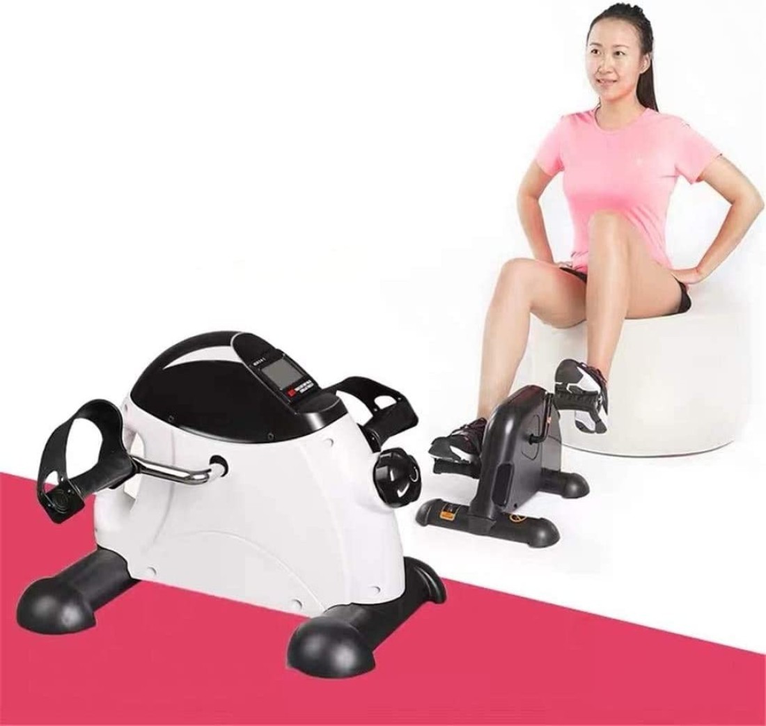 Max Strength Under Desk Bike Pedal Exerciser, Mini Cycle Exercise Bike For Leg/Arm Pedder Portable Home Exercise Bike, For Seniors/Office Workout Leg And Arm Exercise