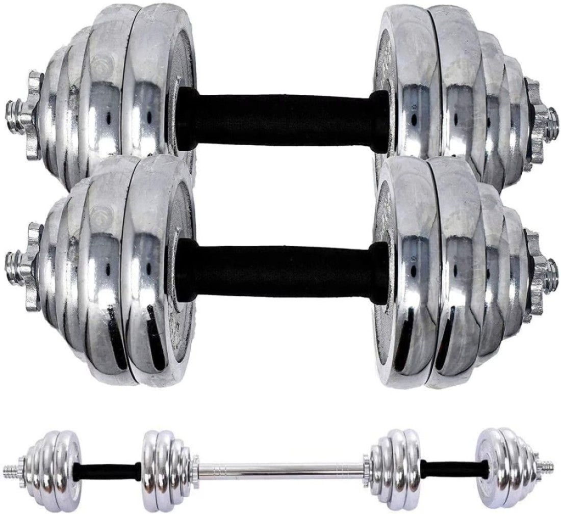 ULTIMAX adjustable Fitness Dumbbell Weights for Fitness Dumbbells Gym Dumbbell Set Adjustable Dumbbell Set with Barbell Connecting Rod Gym Weights-30kg