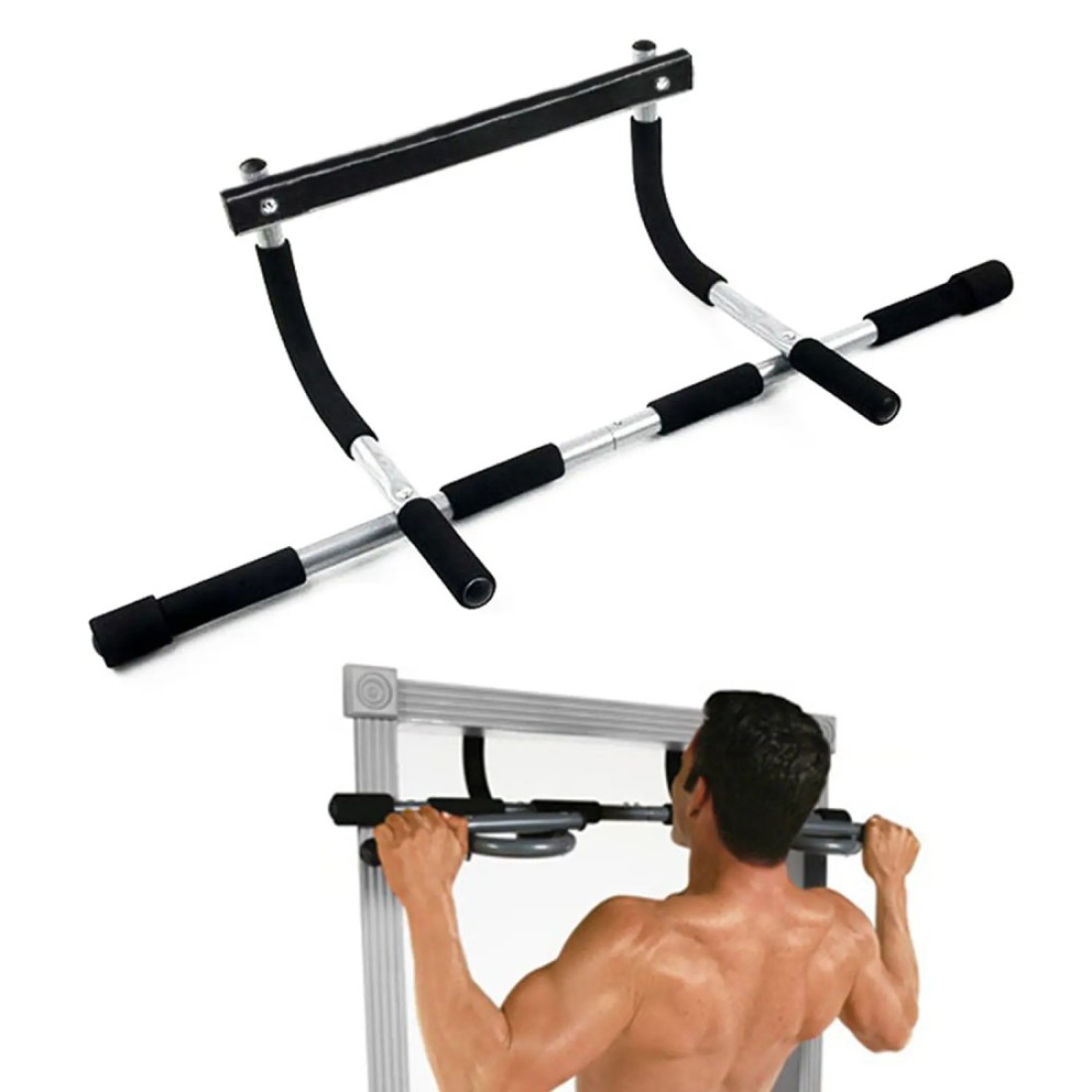 عام-220LB المدخل سحب ما يصل بار قوة تدريب اللياقة البدنية الجلوس صعودا والإنخفاضات تمرين العضلات تمتد على مدى باب سحب ما يصل بار لتجريب الرئيسية الجسم النظام رياضة المحمولة