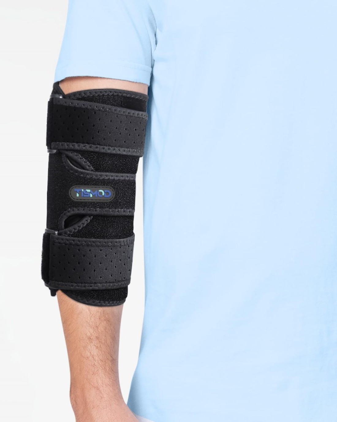 Elbow Brace, Elbow Splint for Cubital Tunnel Brace for Sleeping-Immobilizer for Ulnar Nerve Brace Elbow Pain fit Men &amp; Women