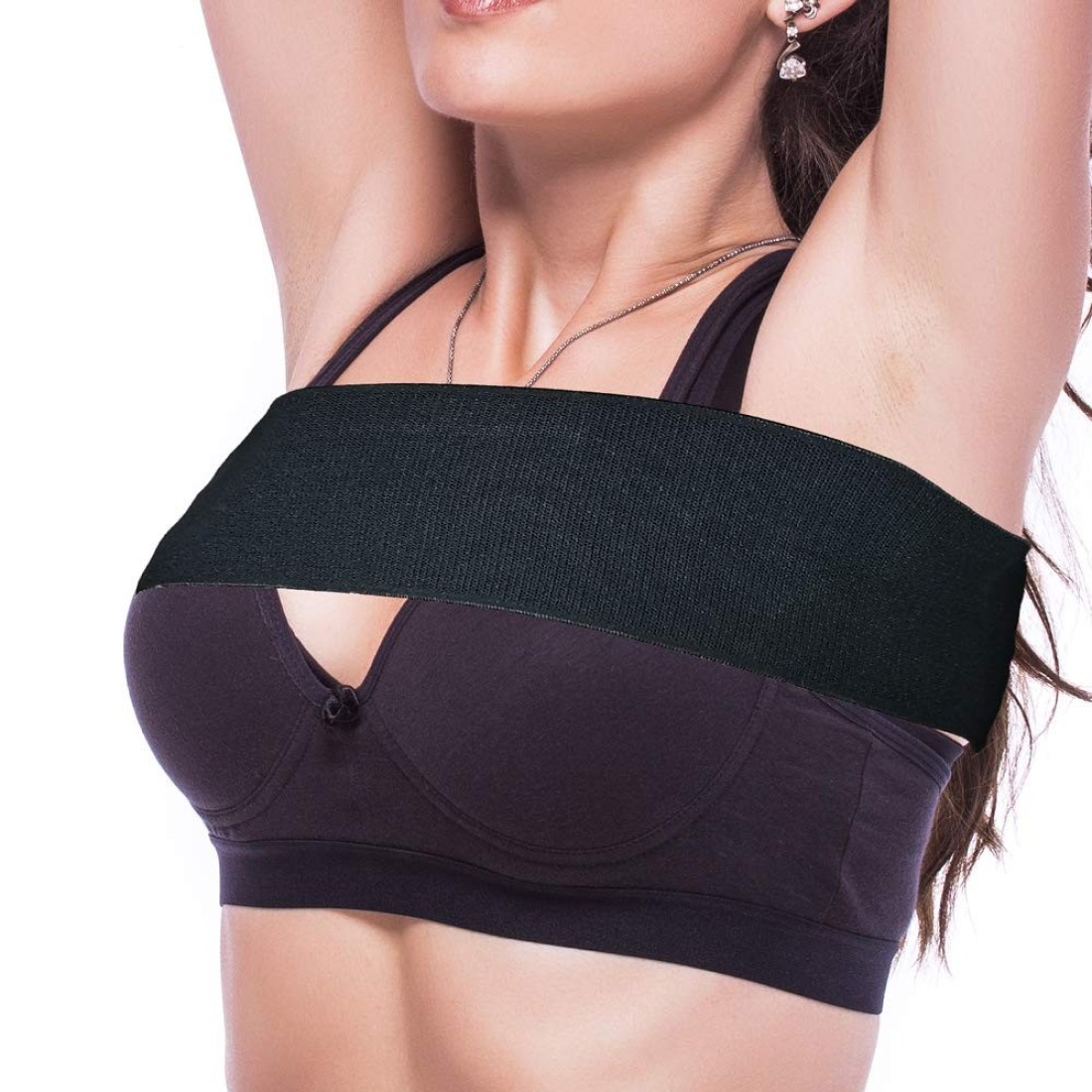 NC High-Impact Breast Support Band,No-Bounce,Post Surgery Bra Strap,Adjustable Extra Sports Bra,Stabilizer Band For for Women Adjustable Straps