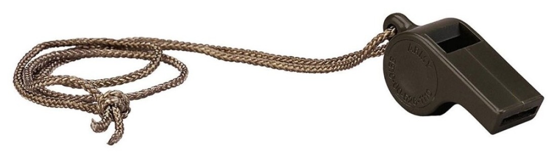 Rothco Gi Type Police Whistle Olive Drab