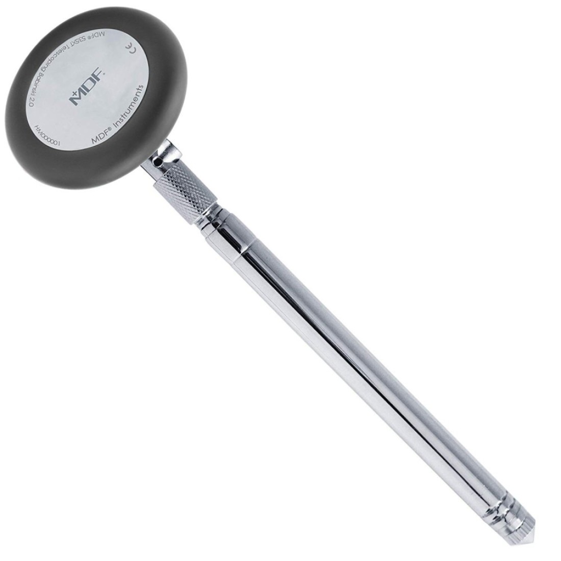 MDF Instruments Babinski Telescoping 20 Neurological Reflex Hammer with Builtin Brush for cutaneous and Superficial responses Black MDF535XT11