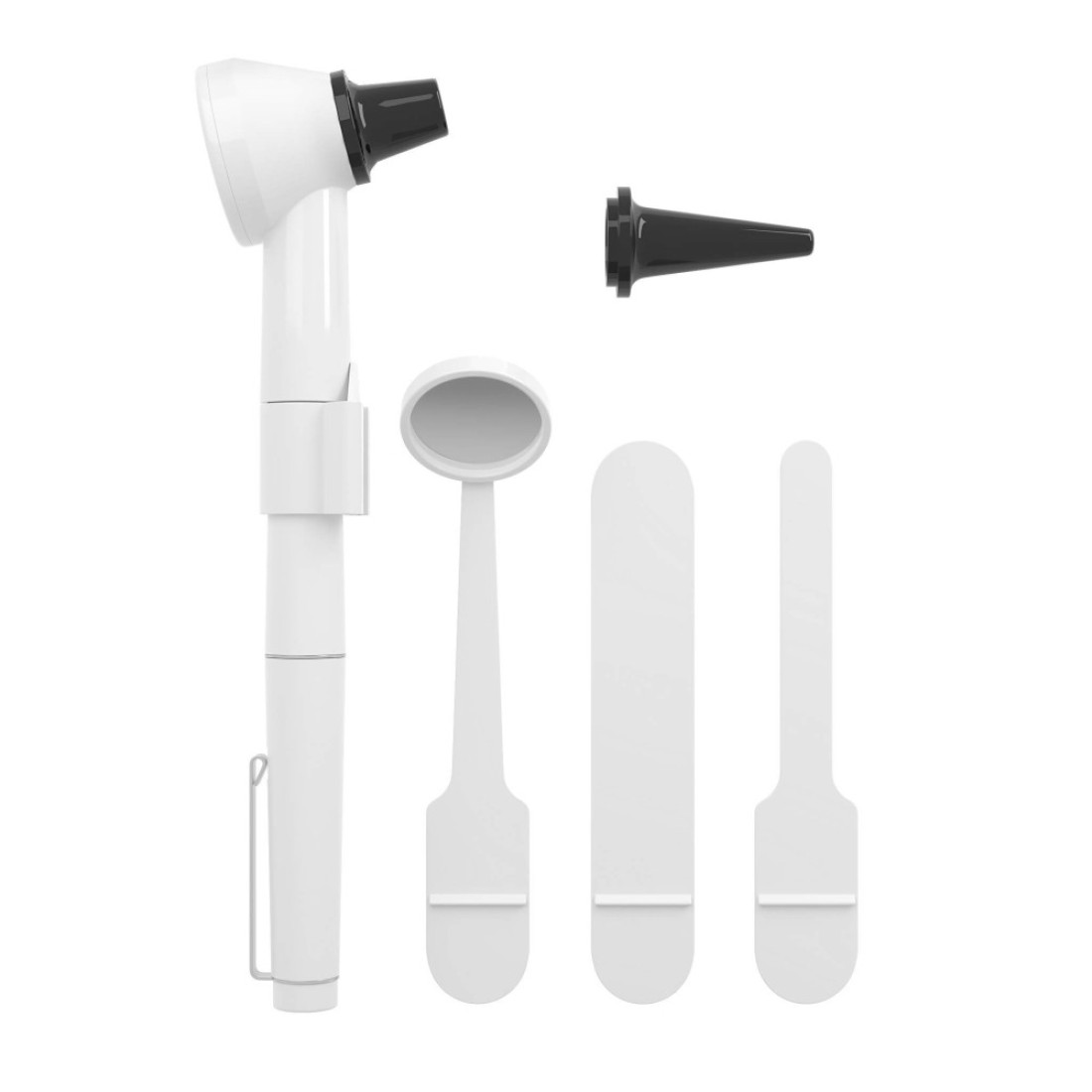 Ezy Dose Kids Medi Scope Kit 7in1 Tool for Eyes Ears Nose and Throat Otoscope Check for Ear Infection Sore Throat at Home For Kids and Adults BPA Free