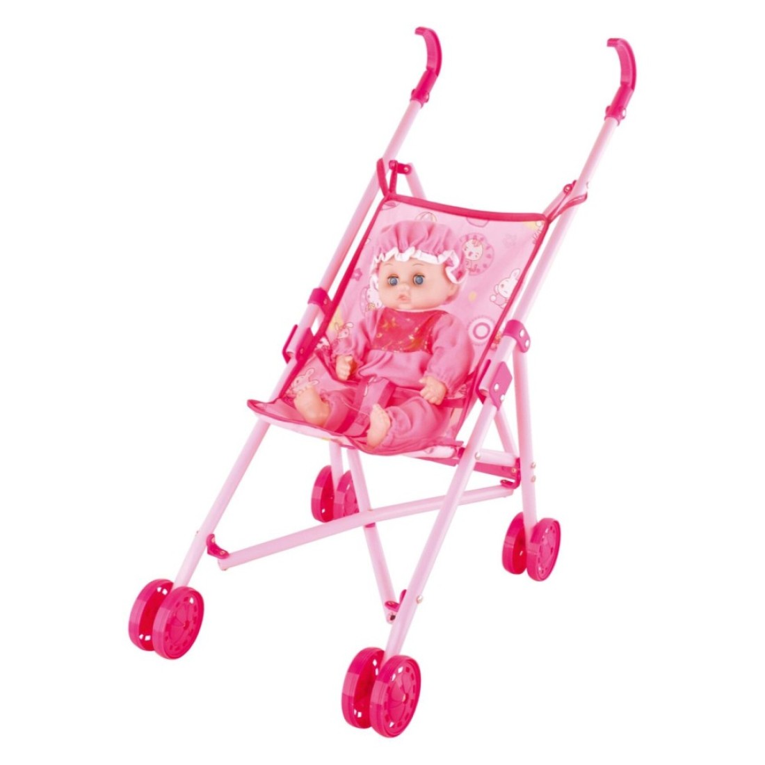 Power Joy Baby Cayla Trolley and Doll
