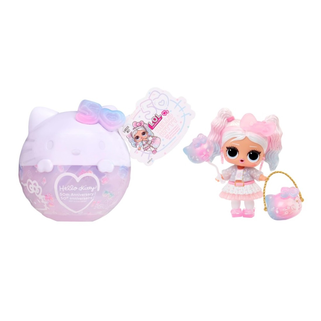 LOL Surprise Tots Miss Pearly Doll with 7 Surprises, Collectible, 50th Anniversary Theme, Limited Edition- Great Gift for Girls Age 3+