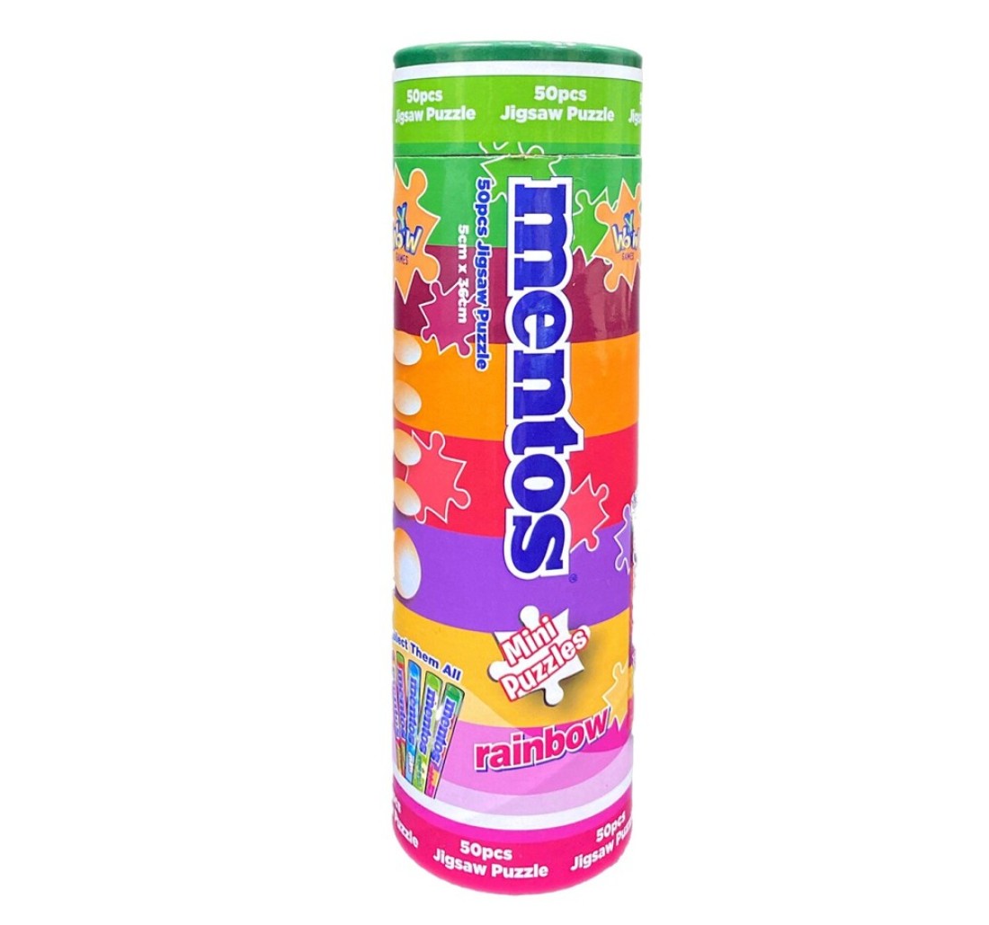 Mentos Rainbow Mini Jigsaw Puzzle (50 Pieces)