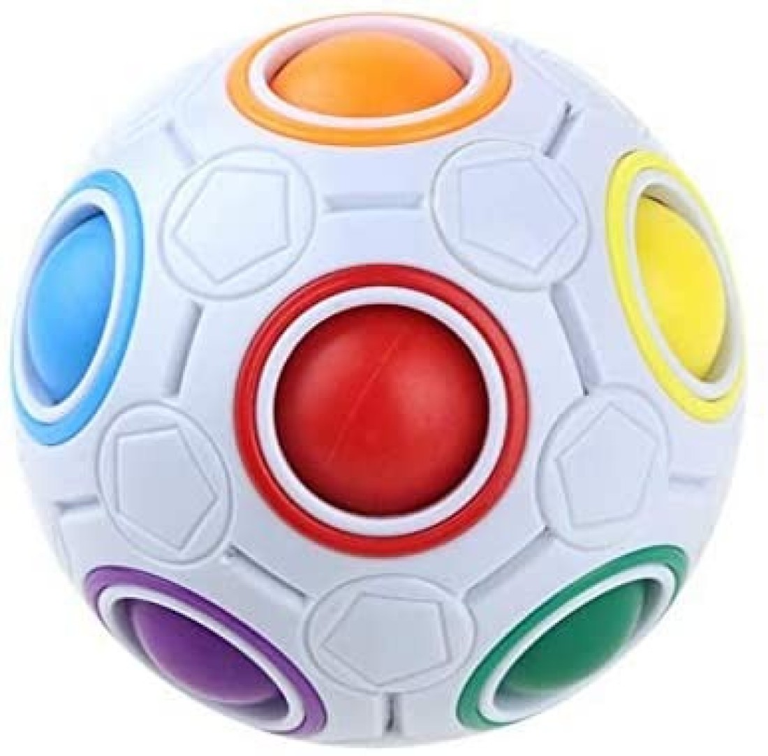 Magic Rainbow Ball Cube Fidget Toy Puzzle Magic Rainbow Ball Puzzle