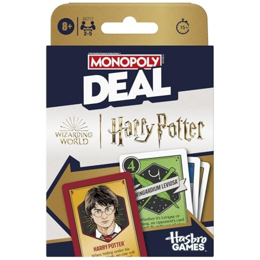 Monopoly Deal: Harry Potter Card Game Family Games for Kids and Adults Ages 8 and Up 2 to 5 Players 15 mins. Travel Size
