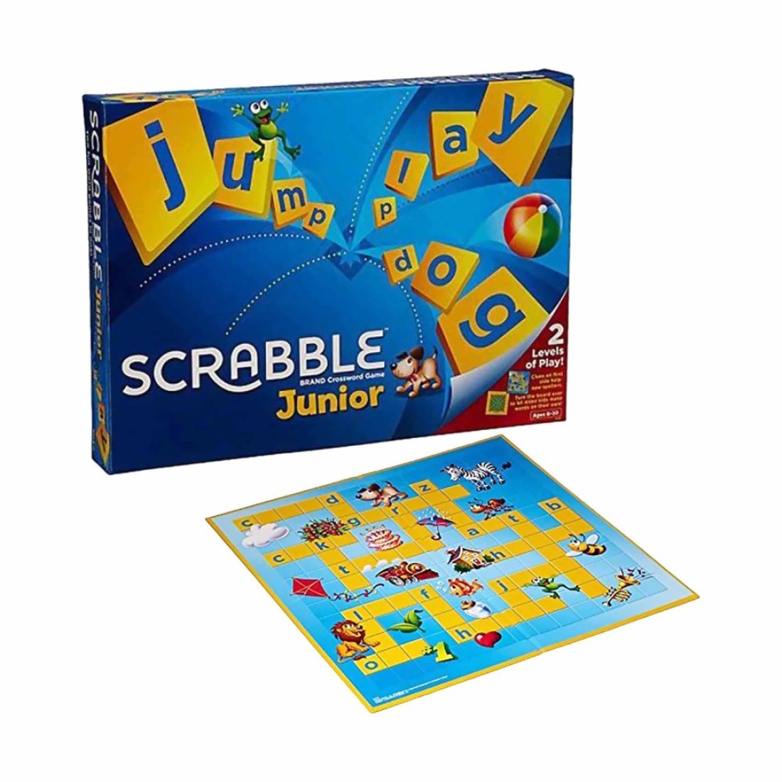 Mattel Junior Scrabble Crossword Game Board Games