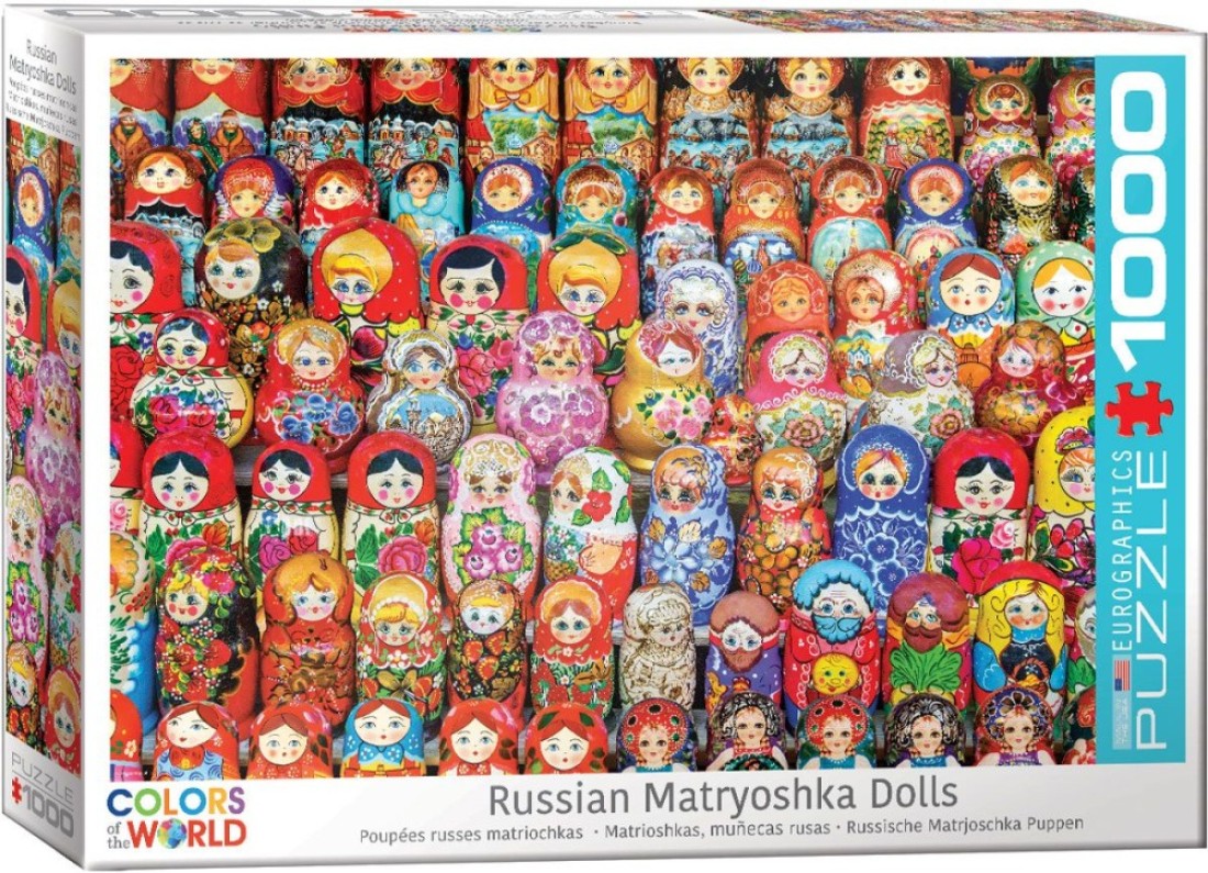 Eurographic Puzzles - Russian Matryoshka Dolls 1000Pcs
