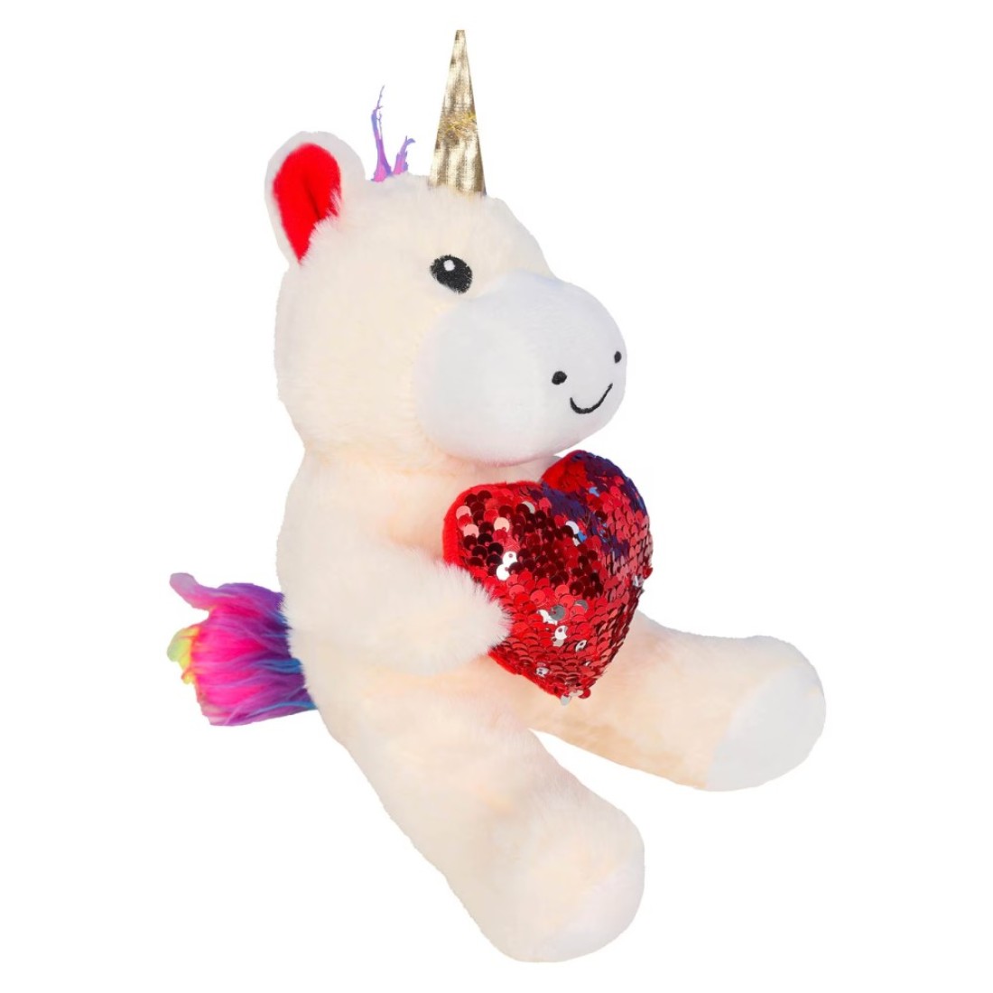 Cuddles Unicorn Love Plush Toy Multicolour 20cm