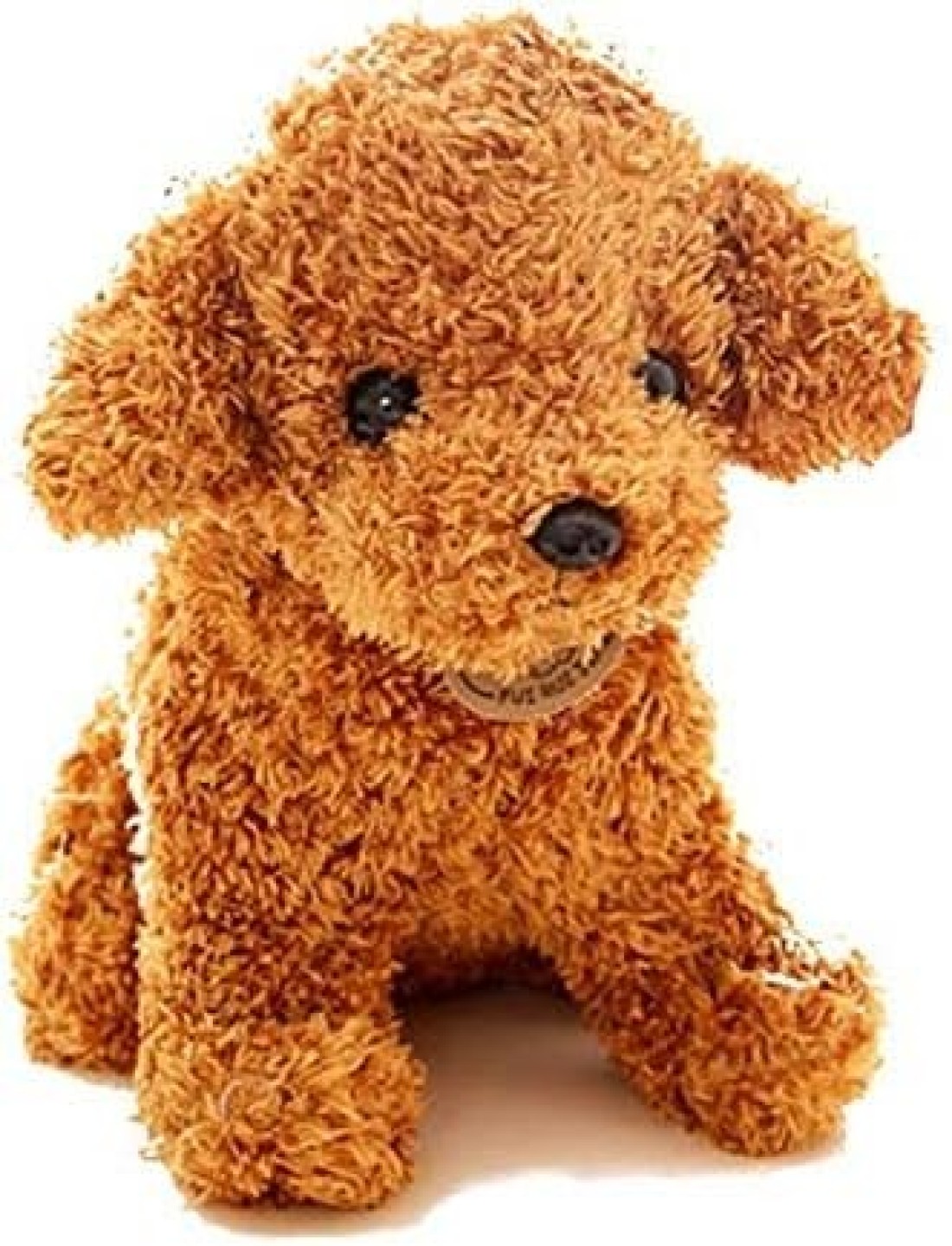Fitto Brown Puppy Doll Plush Toy – Soft & Cuddly Stuffed Animal, 10-inch Adorable Brown Dog Plush for Kids, Toddlers, & Adults – Perfect Gift for Birthdays, Holidays, and Baby Showers