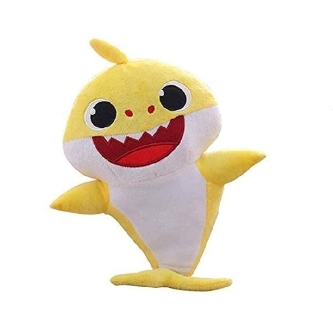 Baby Shark Singing Plush Toy with LED light (YELLOW)