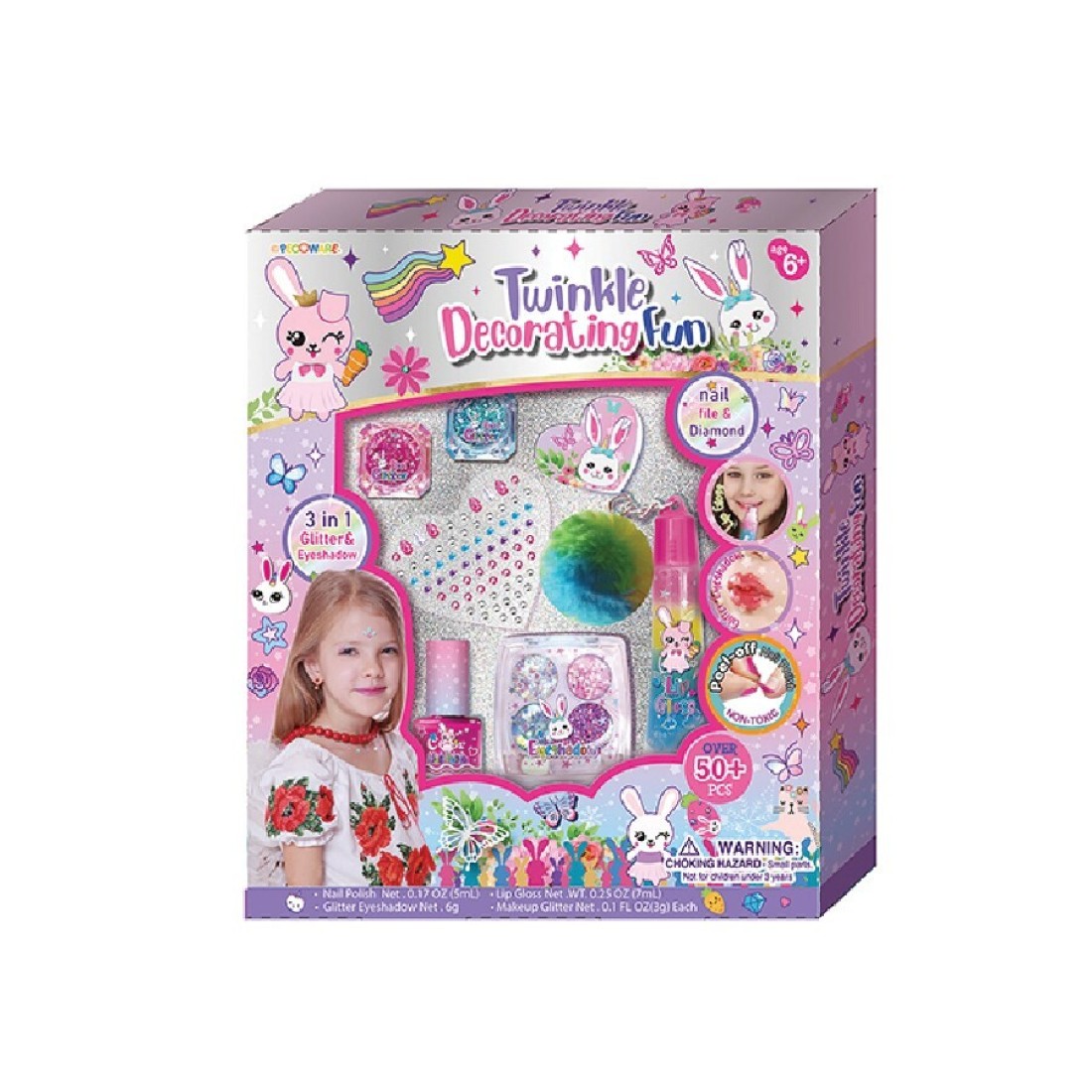TWINKLE DECORATING FUN MAKE UP SET