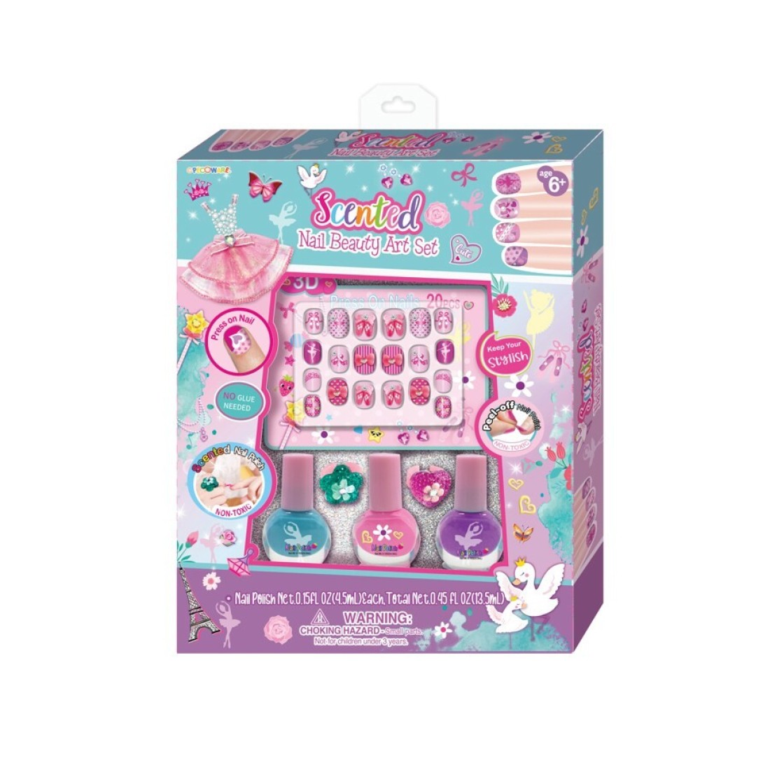 SCENTED NAIL BEAUTY ART SET