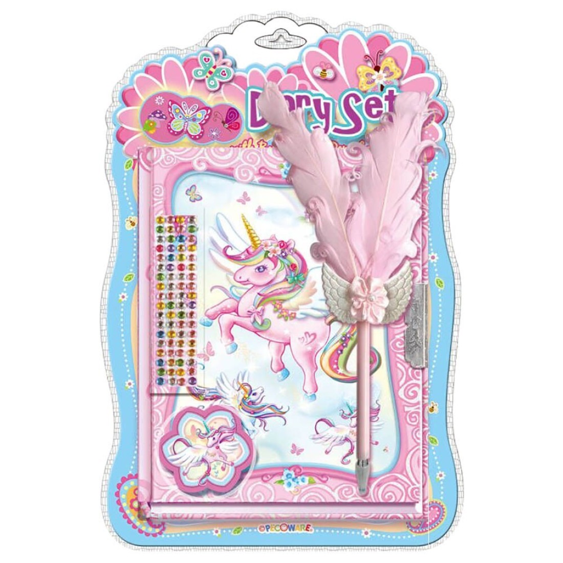 DIARY SET WITH CROWN PEN