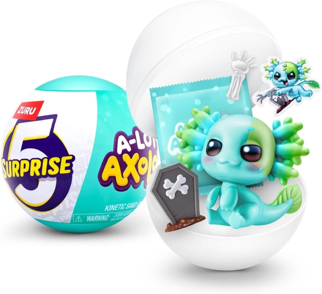 Zuru 5 Surprise Mini Brands! A-Lot-A Axolotls Series 1 Mystery Pack
