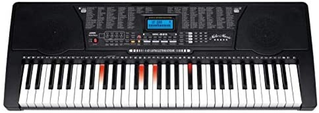 Mike Music ELECTRONIC KEYBOARD 61 KEYS MK825 (Mk-825, black)