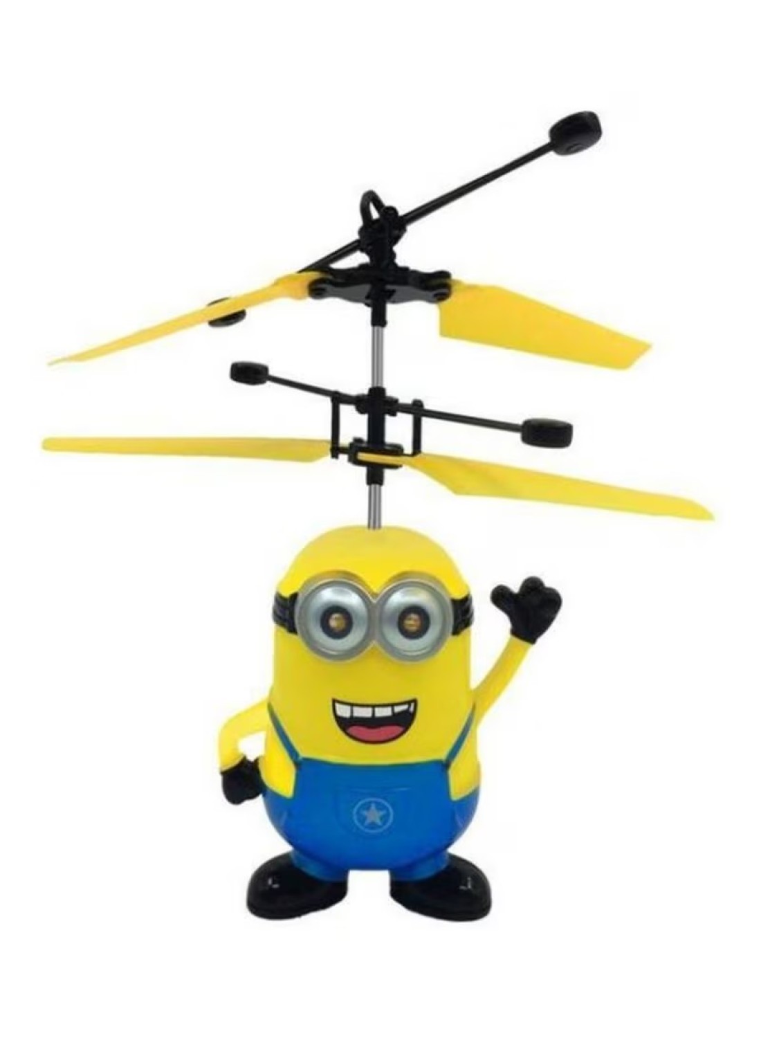 Generic - Helicopter Minion Induction Flying Toy Drone Remote Control Aircraft Toy