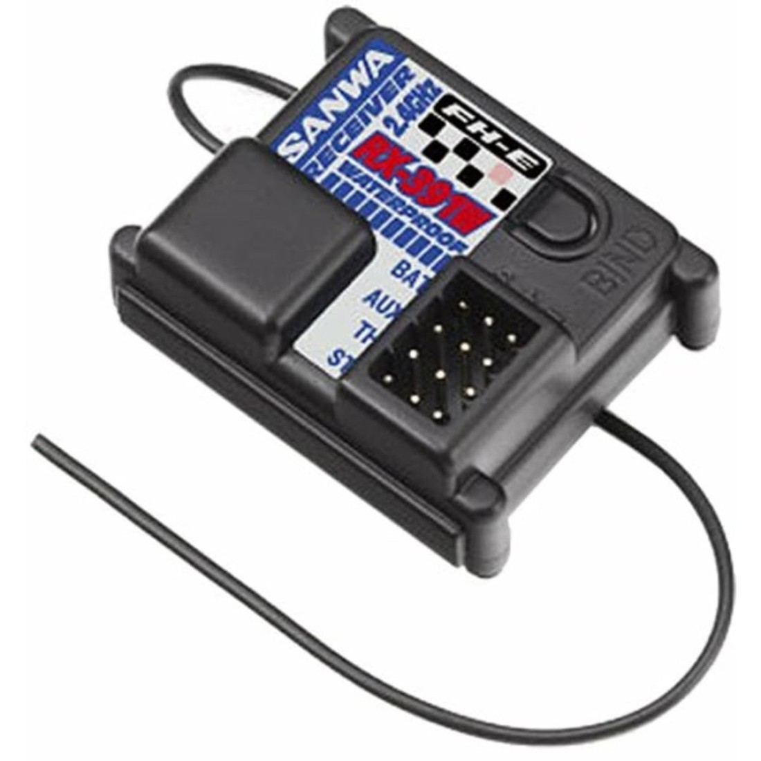 Sanwa 107A41341A 3 Channel Rx391W Receiver Waterproof