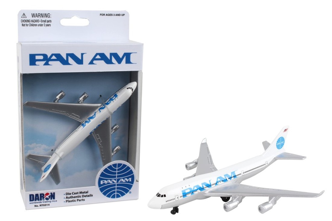Daron Planes Pan Am Single Plane (RT0314), White