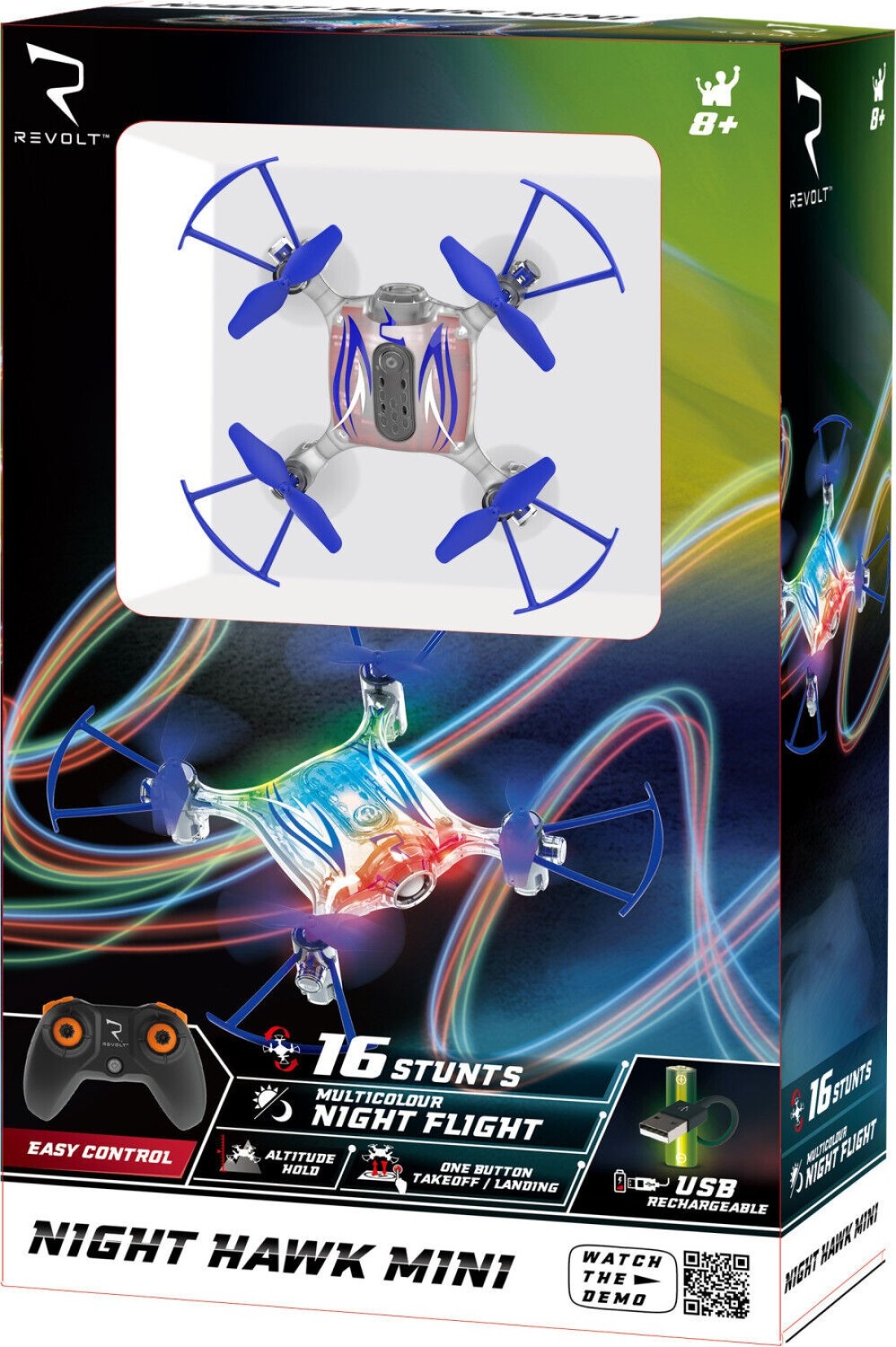 4-CHANNEL AUTO HOVER RC STUNT