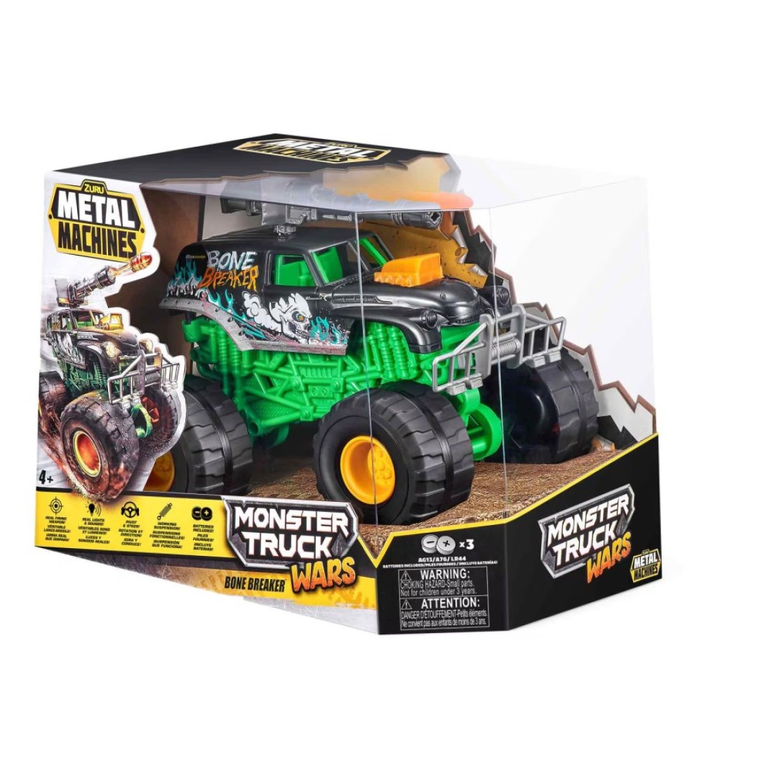 Zuru Metal Machine Monster Truck Wars Toy