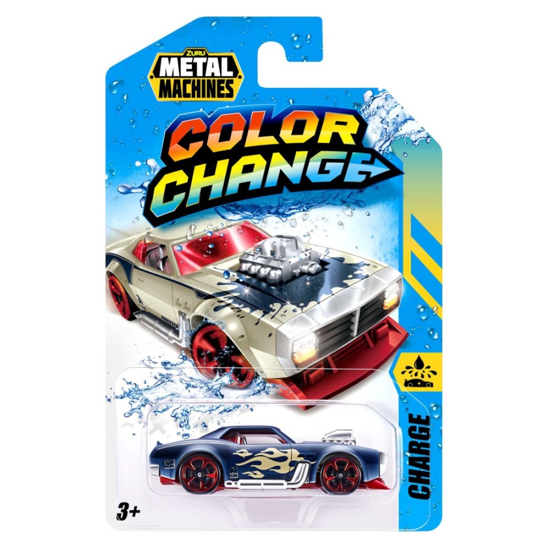 Zuru Metal Machines Colour Change Series 4 Charge Car Toy