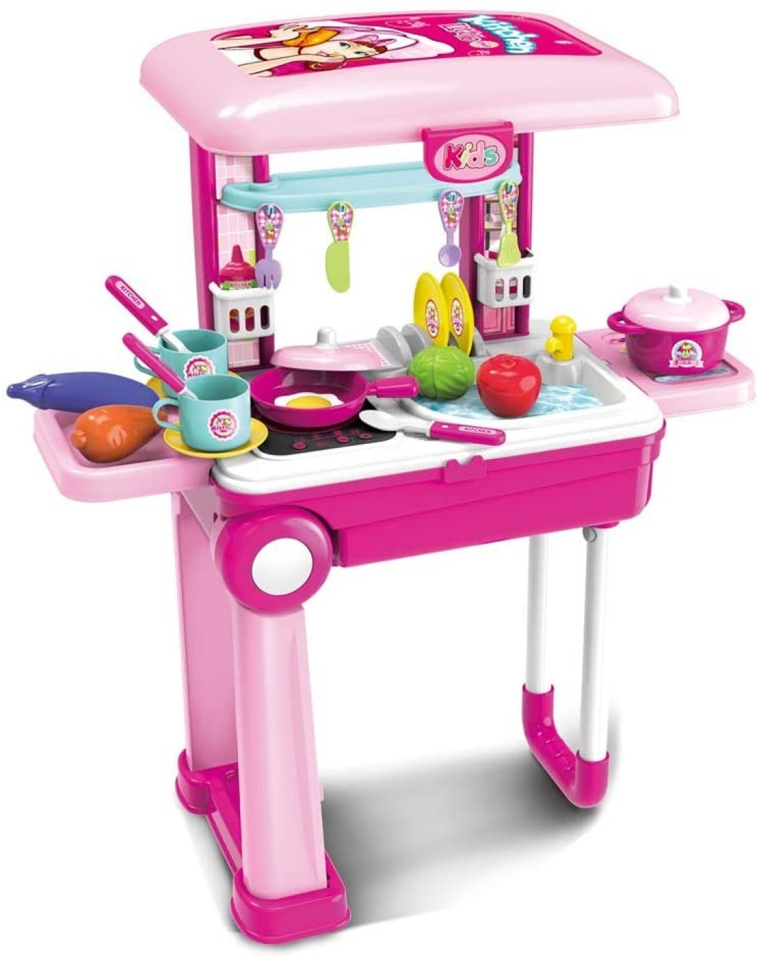 Generic Kitchen Play Set With Light And Sound is the Perfect Gift For Your Little One (For Ages 3+)