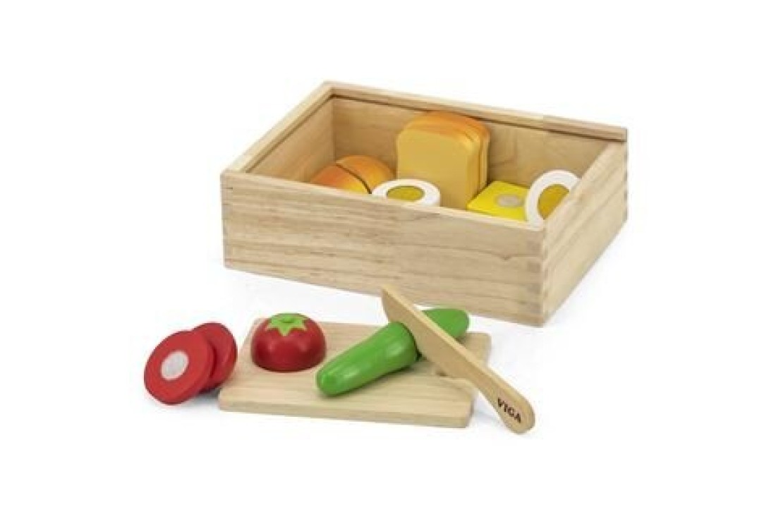 Wooden Breakfast &amp; Chopping Board Set