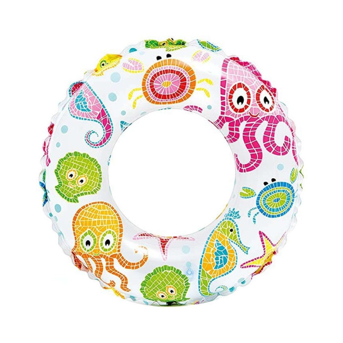 Intex Lively Print Swim Rings Aquarium 59230NP Multicolour 51cm