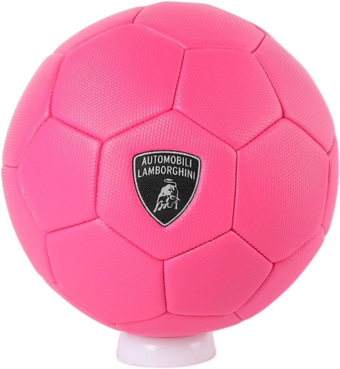 LAMBORGHINI #3 MACHINE SEWING PVC SOCCER BALL - PINK (Size 3)