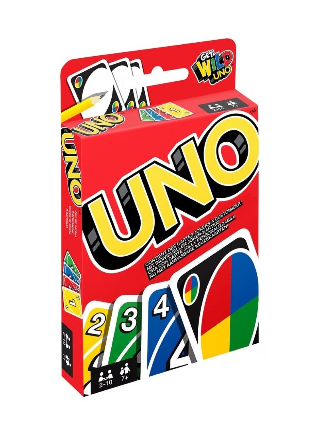 UNO Mattel Playing Card Game MAT41001M