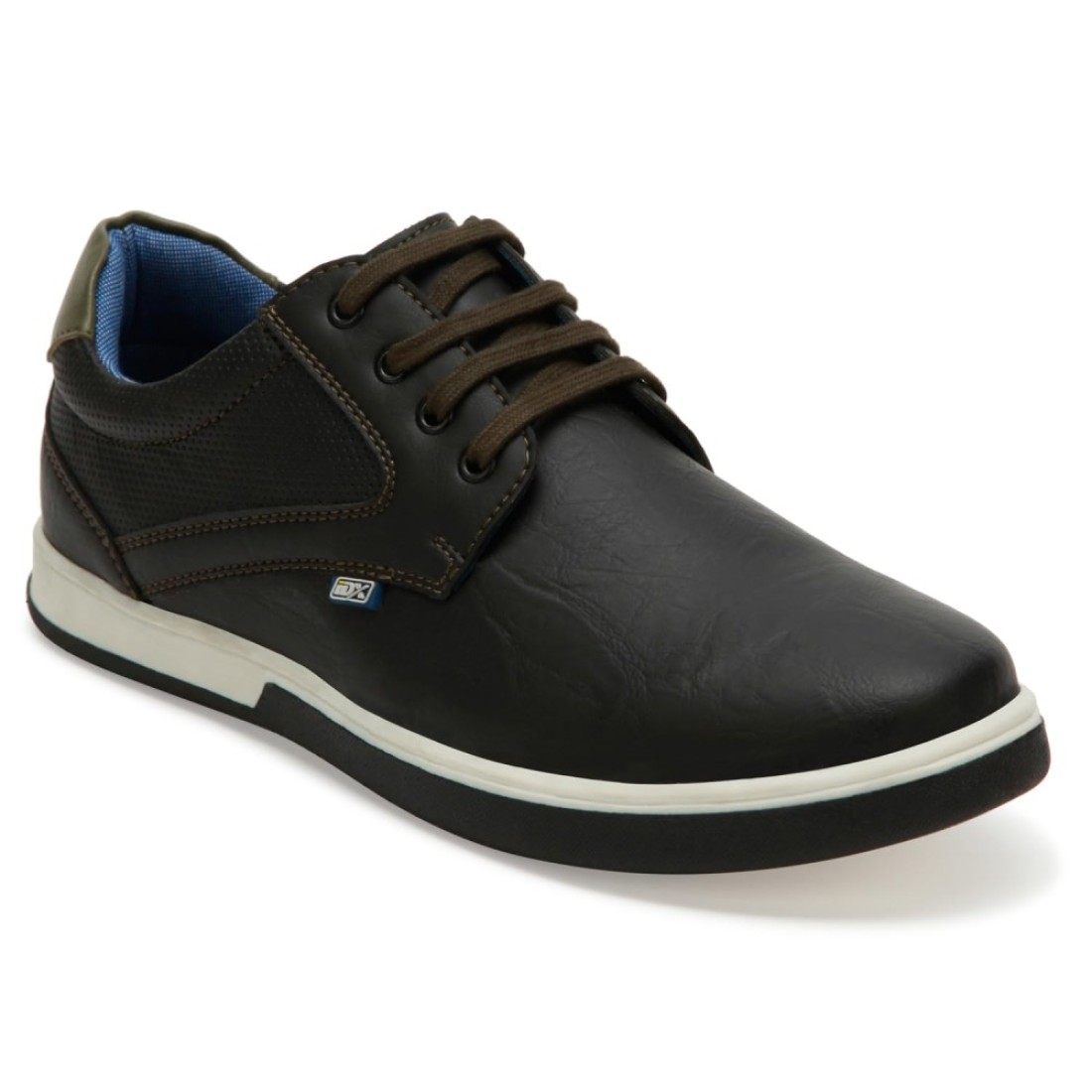ID Men&#39;s Black Casual Shoes - 8 UK