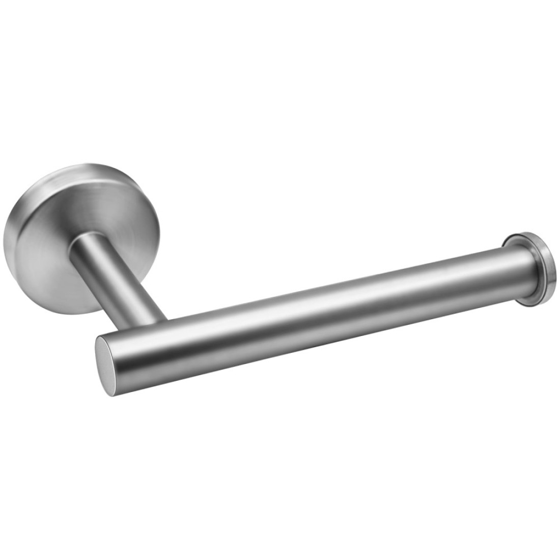 Brushed Nickel Silver Bathroom Toilet Paper Holder, Premium Thicken SUS304 Stainless Steel Rustproof Wall Mounted Toilet Tissue Roll Holder for Bathroom, Kitchen, Washroom