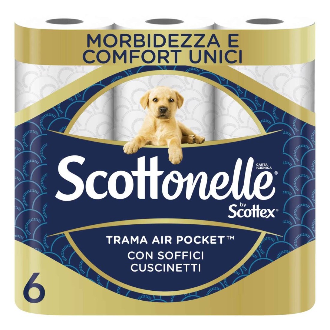 Scottex Scottonelle Bath Tissue 6 Rolls