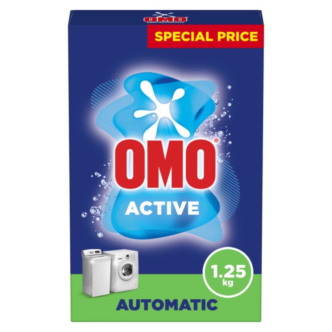 OMO Automatic Powder Laundry Detergent Active 1.25kg