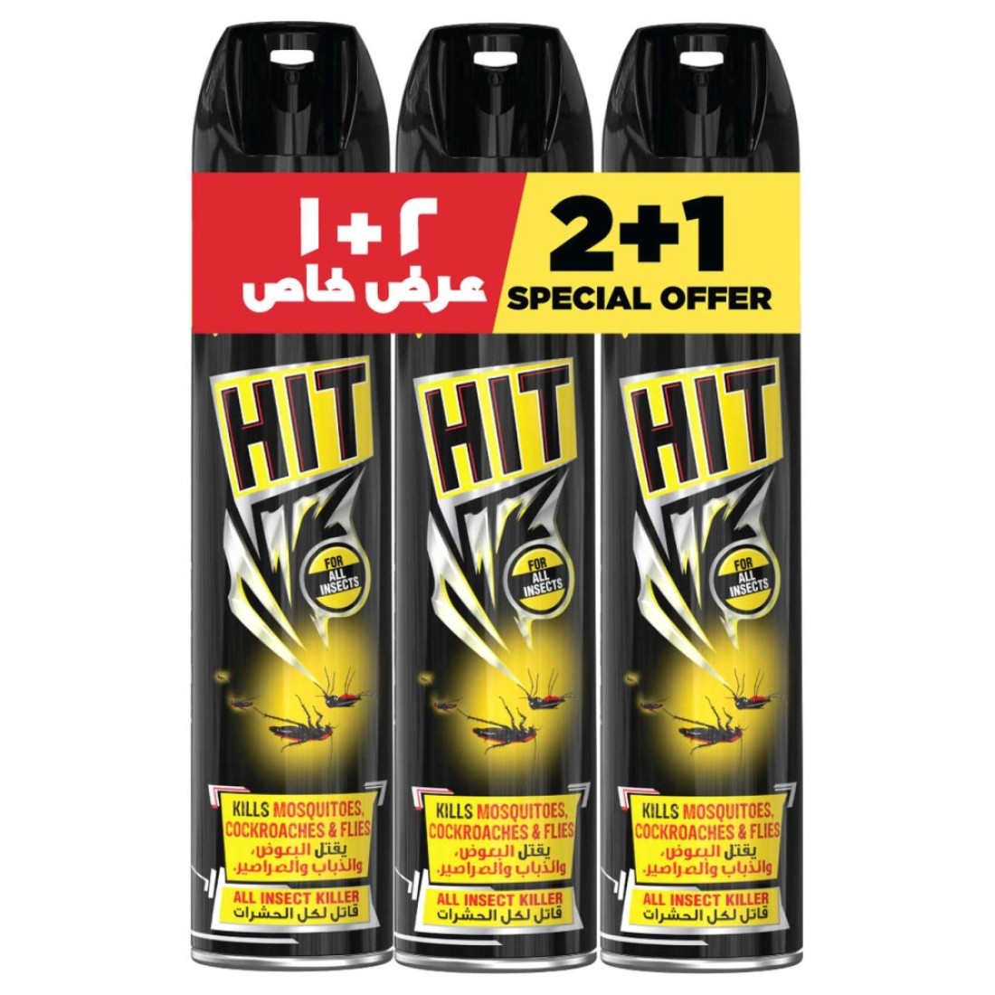 Hit All Insect Killer Spray 300ml Pack of 3