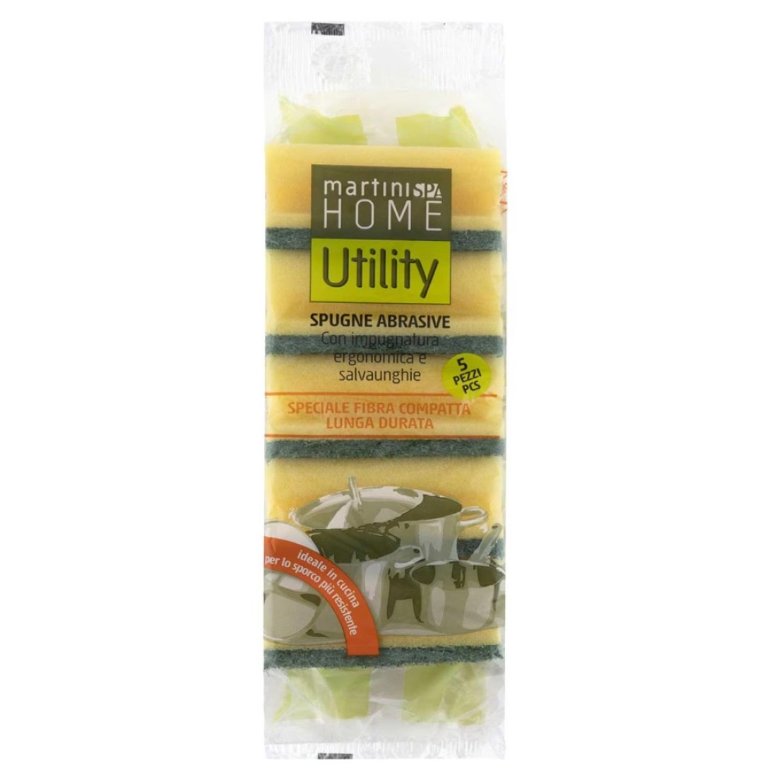 Martini Home Utility Compact Sponge 5 PCS
