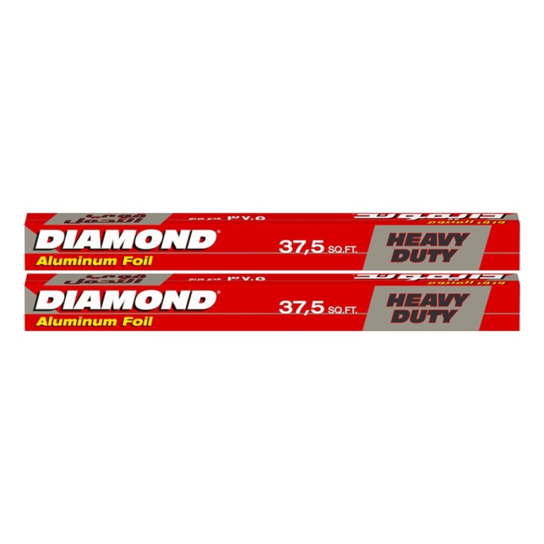Diamond Heavy Duty Aluminium Foil 37.5sq.ft. Pack of 2