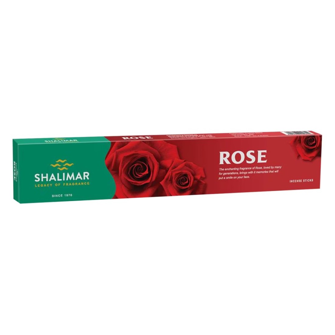 Shalimar Rose Incense Sticks Black 20 PCS