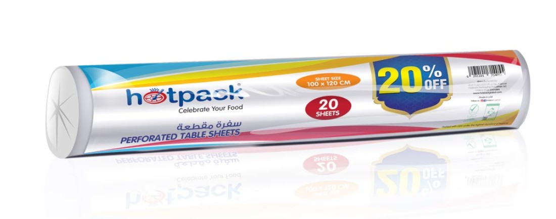Hotpack Luxury Sofra 20 Sheets 20% OFF