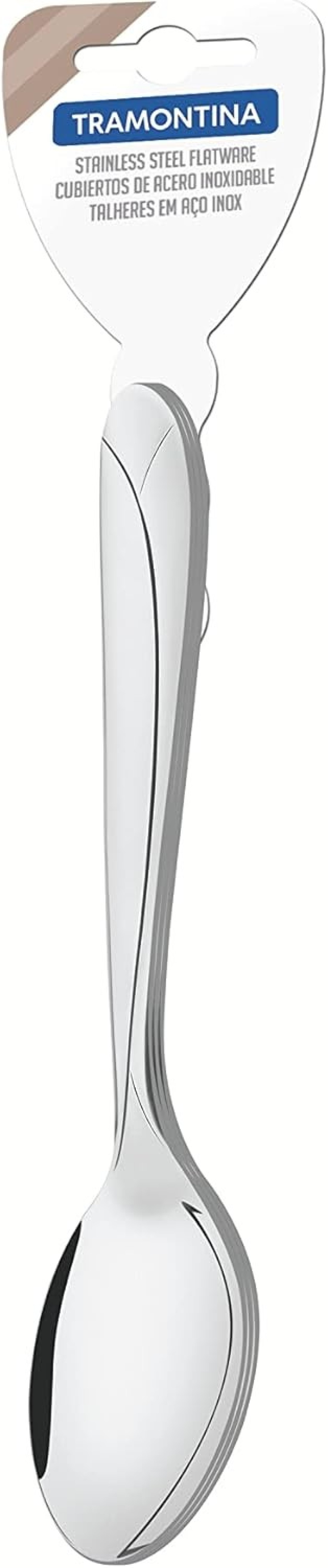 Tramontina Aurora 3 Pieces Stainless Steel Dessert Spoon Set