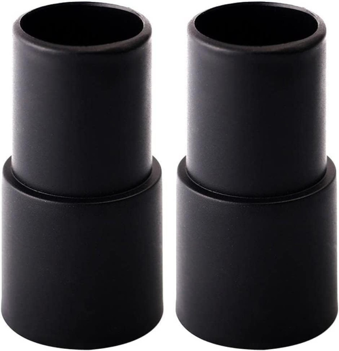 2 Pieces Black Universal 32mm to 35mm Vacuum Cleaner Hose Adapter Converter Tool Attachment Practical Vacuum Hoses Vacuum Parts and Accessories