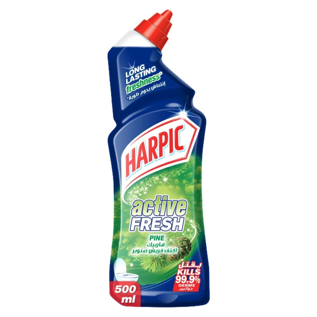 Harpic Active Fresh Toilet Cleaner Pine 500ml