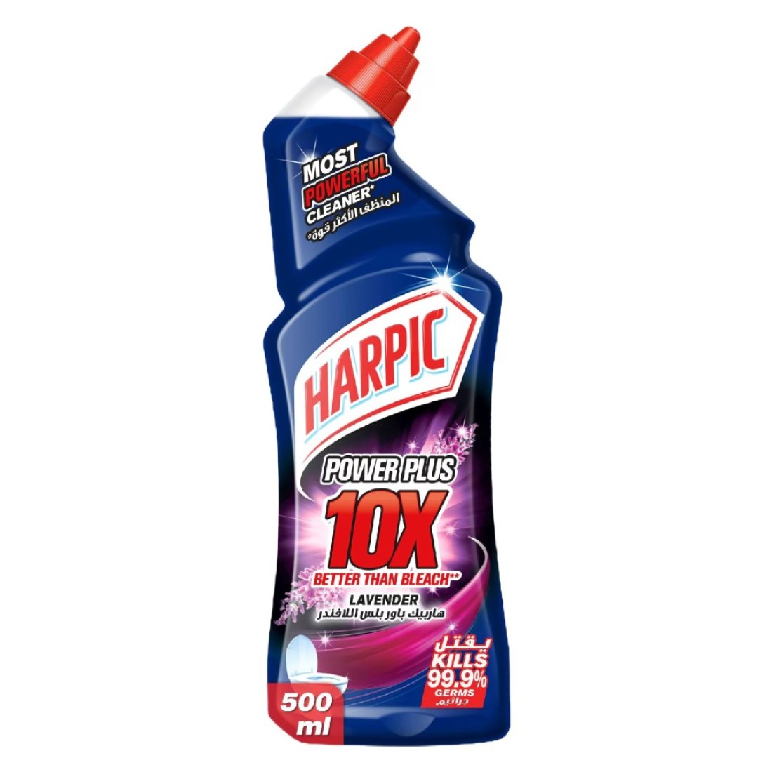 Harpic Power Plus Lavender Liquid Toilet Cleaner 500ml