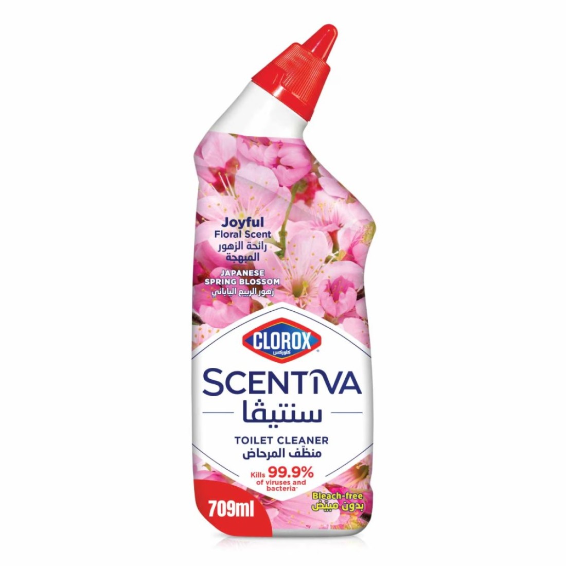 Clorox Scentiva Toilet Cleaner Japanese Spring Blossom 709ml